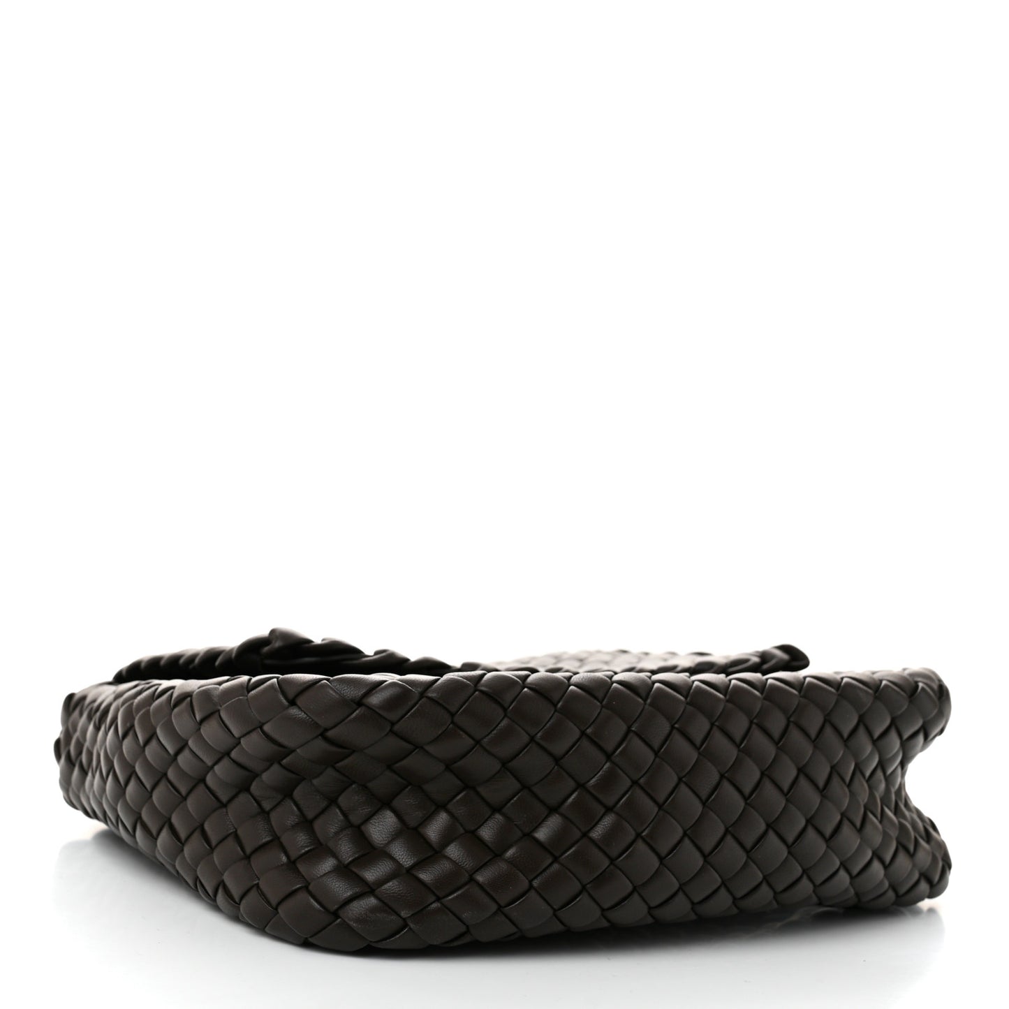 Nappa Intreccicio Padded Small Cobble Shoulder Bag Light Brown
