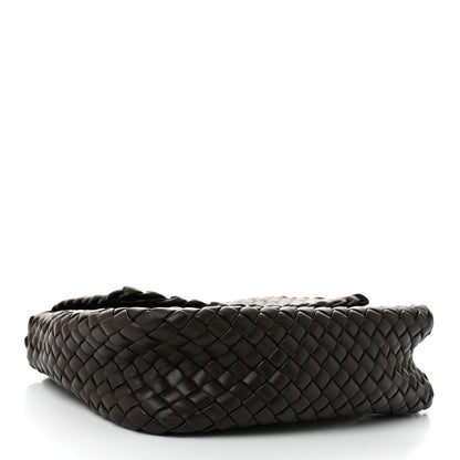 Bottega Veneta Nappa Intreccicio Padded Small Cobble Shoulder Bag Light Brown 4 of 10
