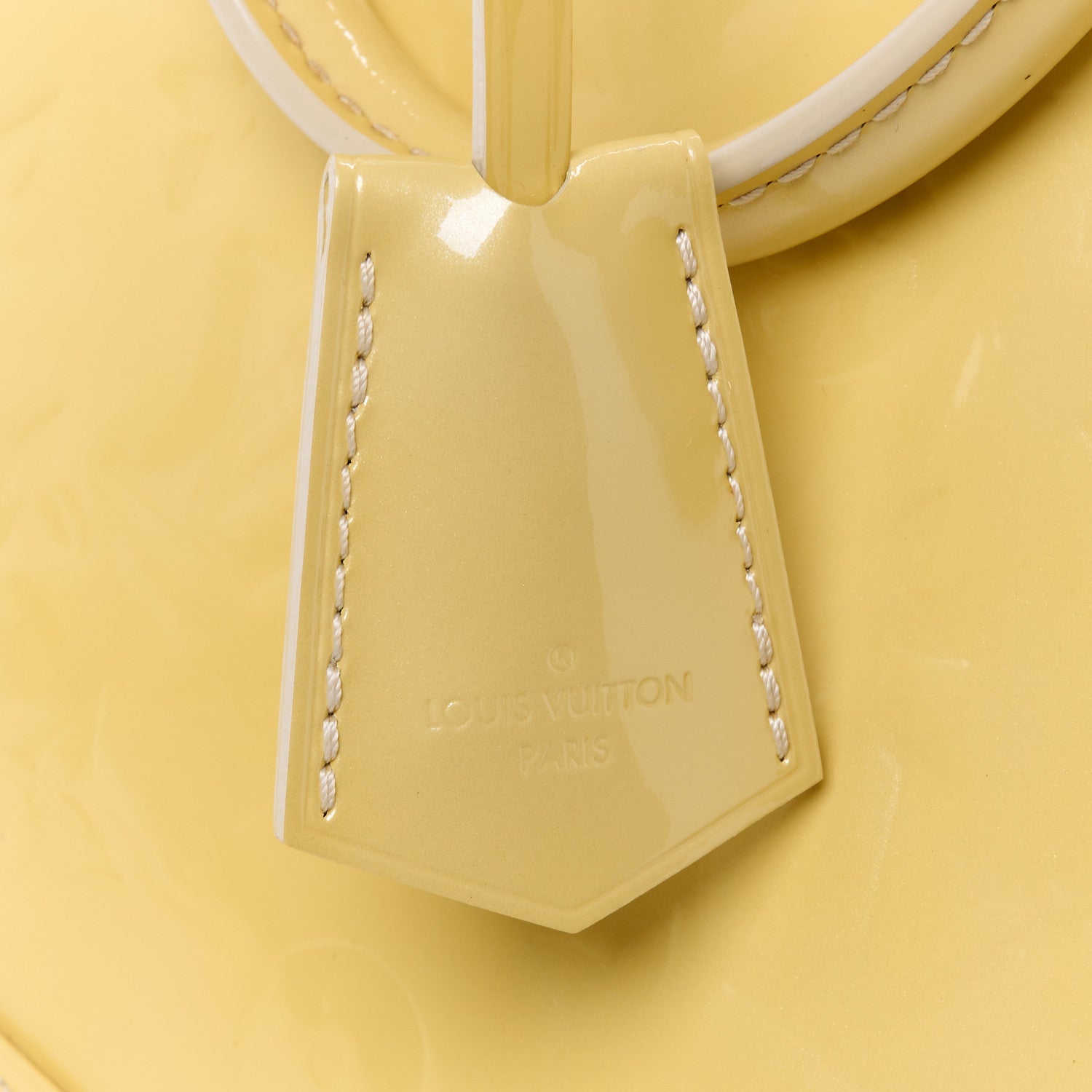 Louis Vuitton Vernis Alma PM Citrine 8 of 13