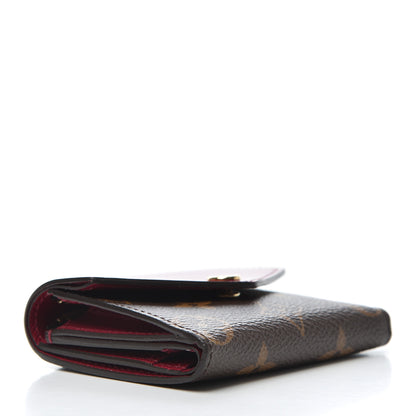 Louis Vuitton Monogram Zoe Wallet Fuchsia 4 of 9