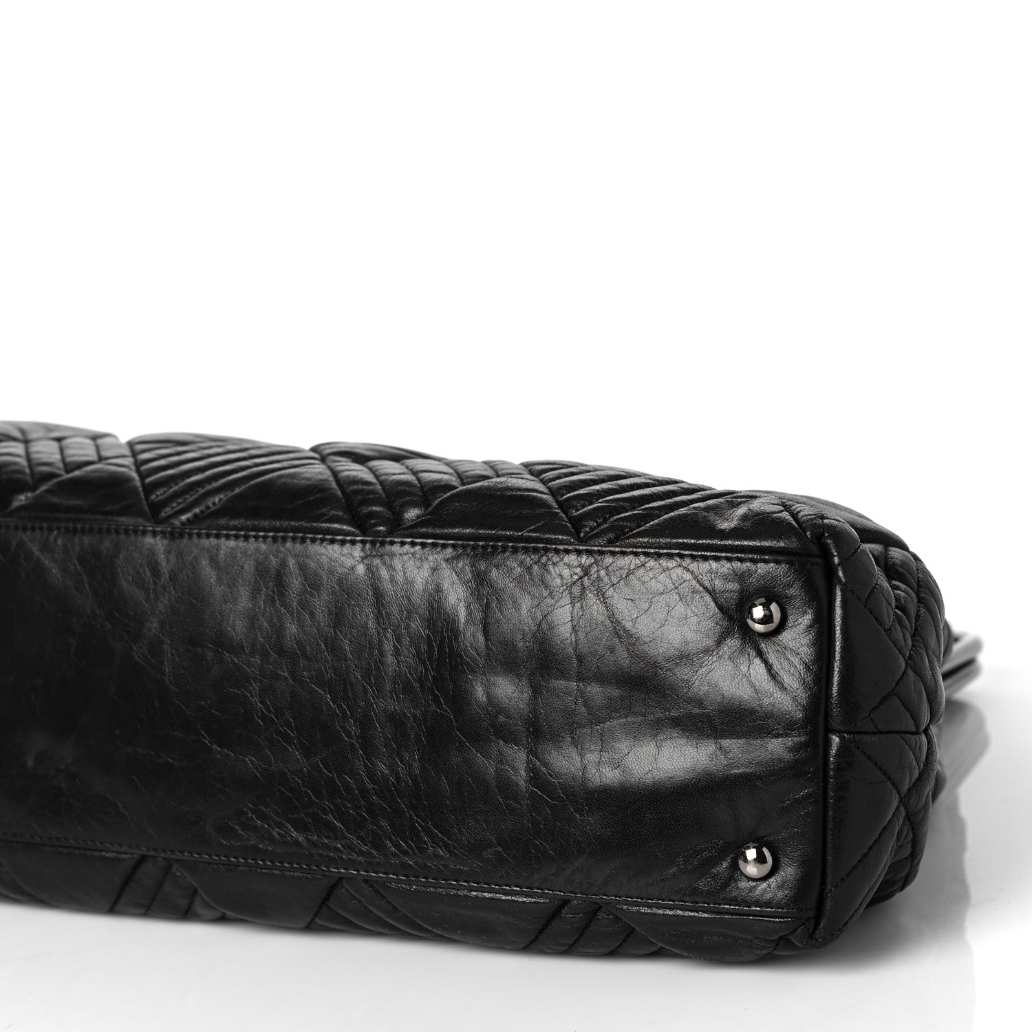 Chanel Lambskin Large In and Out Tote Black 9 of 10