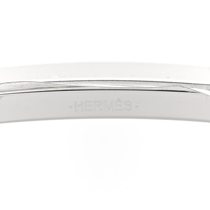 Hermes Polished Palladium 32mm H Belt Buckle Silver 5 of 5