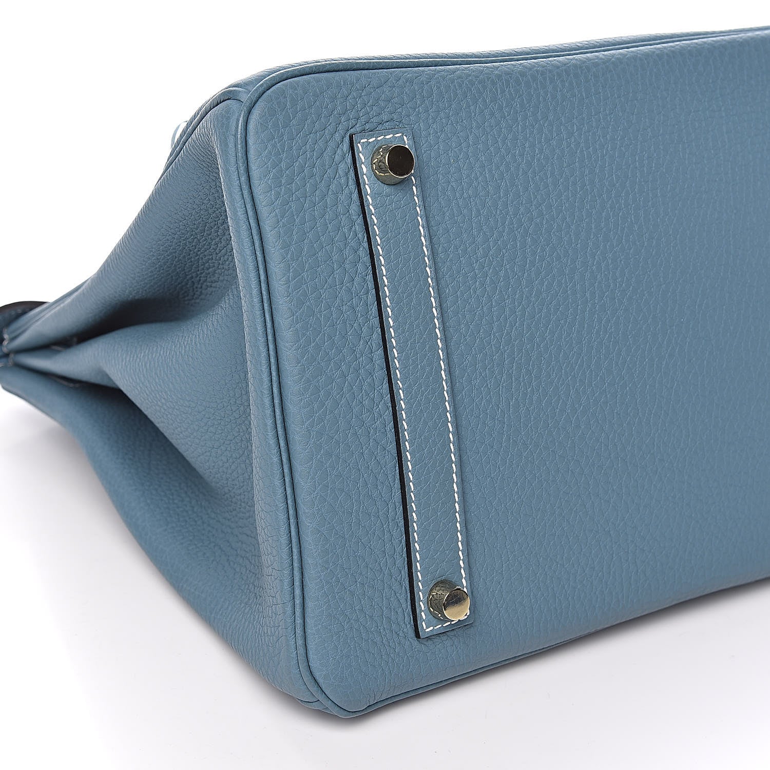 Hermes Togo Birkin 35 Blue Jean 9 of 11