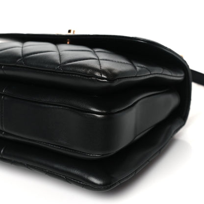 Chanel Lambskin Quilted Small Trendy CC Dual Handle Flap Bag Black 10 of 11