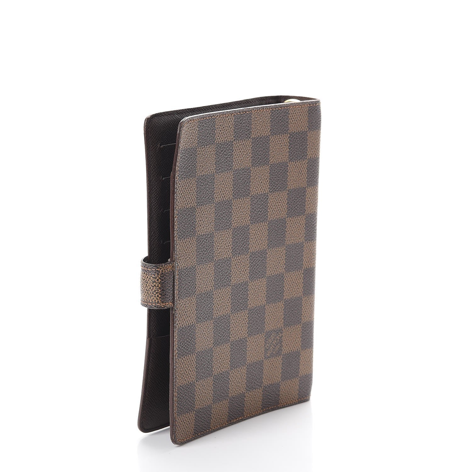 Louis Vuitton Damier Ebene Medium Ring Agenda Cover 3 of 10