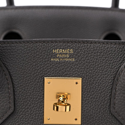 Hermes Togo Birkin 30 Etain 6 of 10