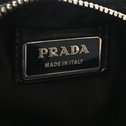 Prada Nylon Vela Flat Messenger Bag Black 6 of 11