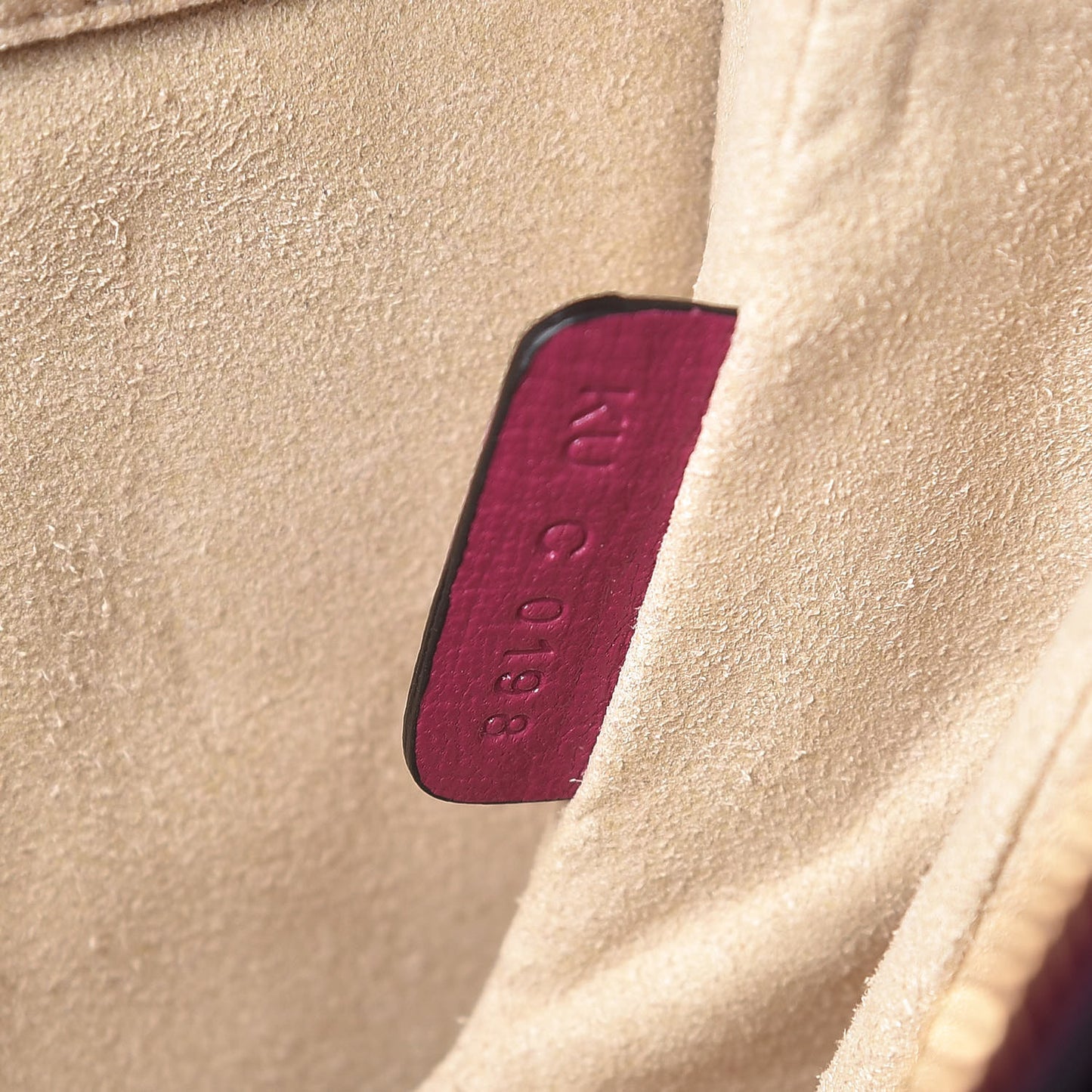 Goatskin Suede Cross 3 Crossbody Bag Purple Chestnut