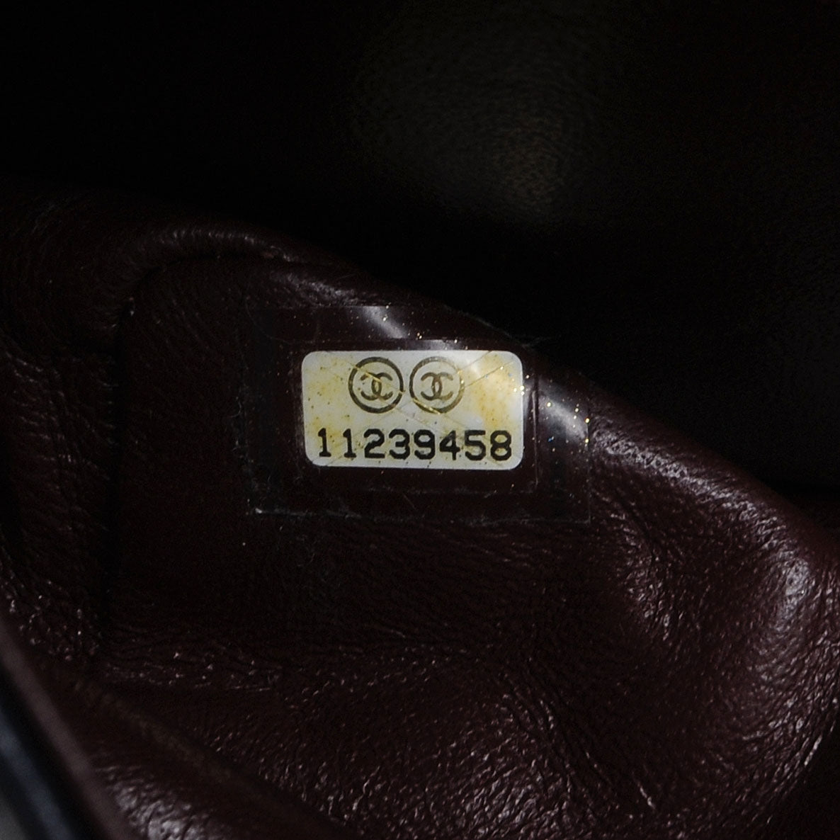 Chanel Distressed Patent 2.55 Reissue 227 Jumbo Flap Navy 7 of 8