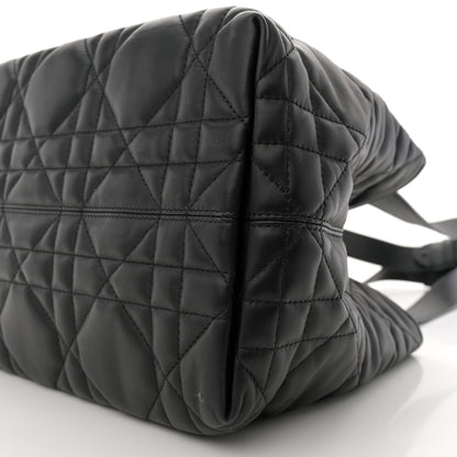 Christian Dior Calfskin Macrocannage Medium Toujours Black 10 of 12