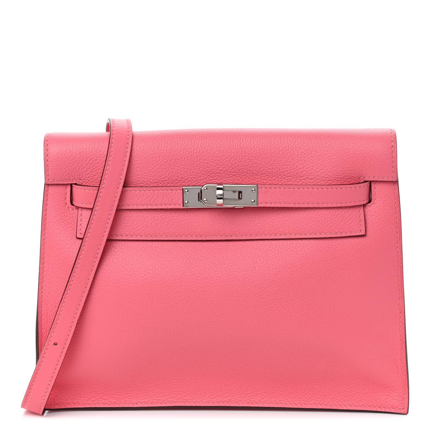 Hermes Evercolor Kelly Danse II Belt Bag Rose Azalee 1 of 8