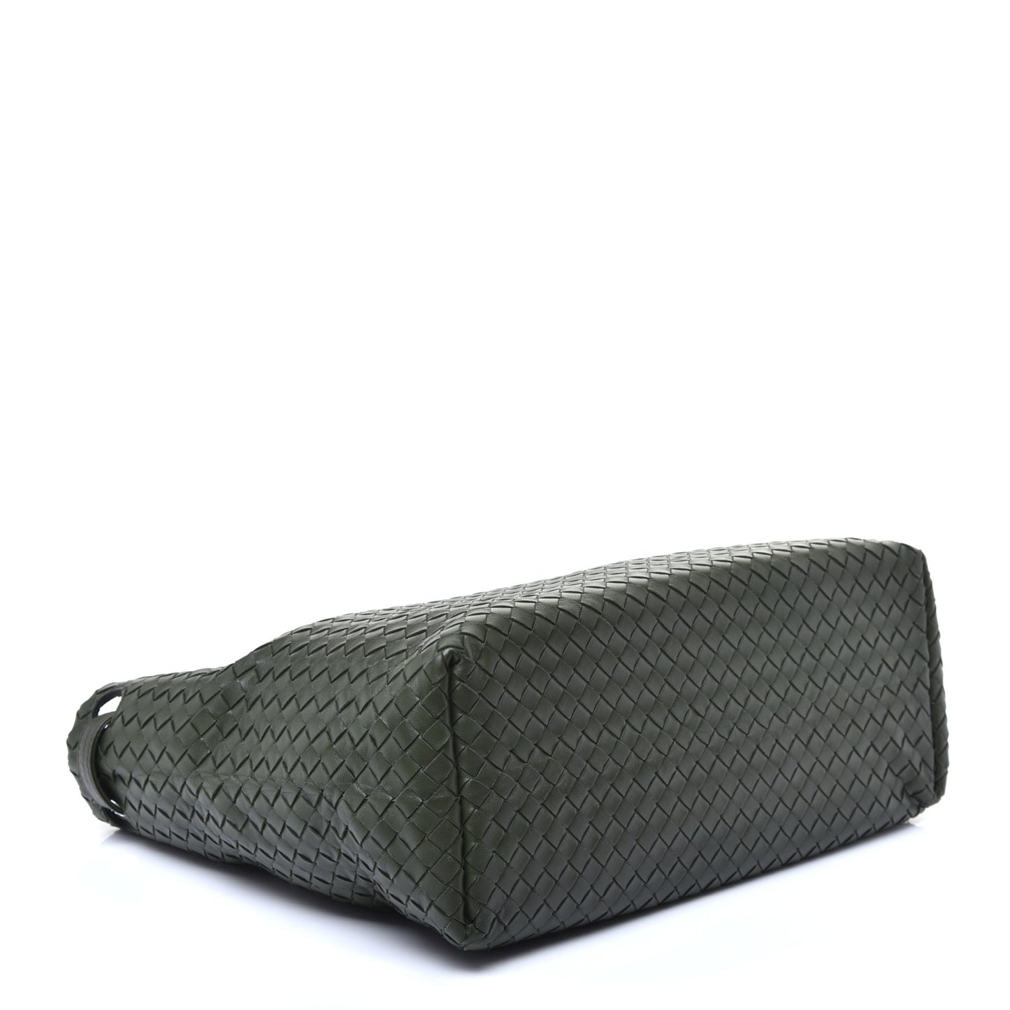 Nappa Intrecciato Bella Tote Moss