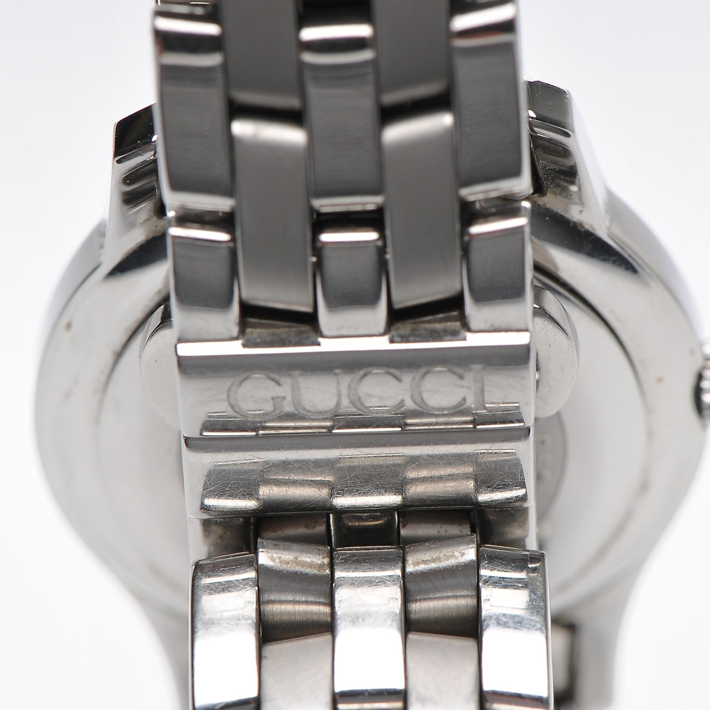 Stainless Steel Diamond 27mm 5500L Quartz Watch Black