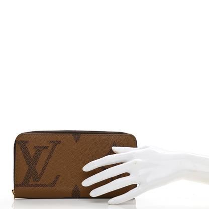 Louis Vuitton Reverse Monogram Giant Zippy Wallet 2 of 7