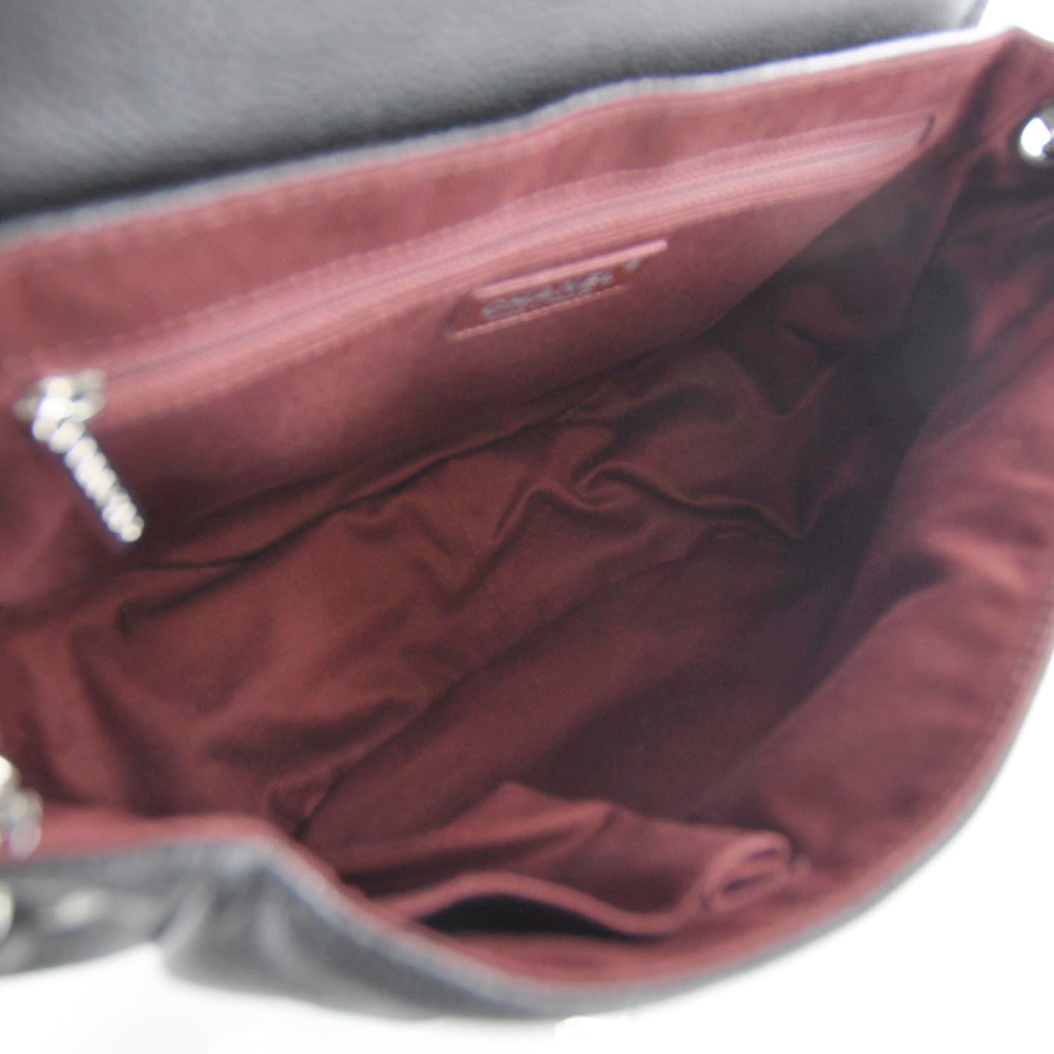 Chanel Caviar Half Moon Large Flap Black 5 of 8
