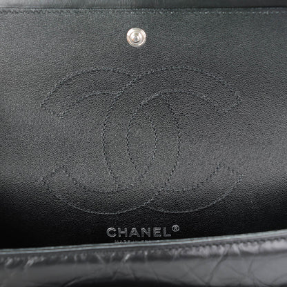 Chanel Aged Calfskin Chevron Quilted 2.55 Reissue 225 Flap So Black 6 of 8
