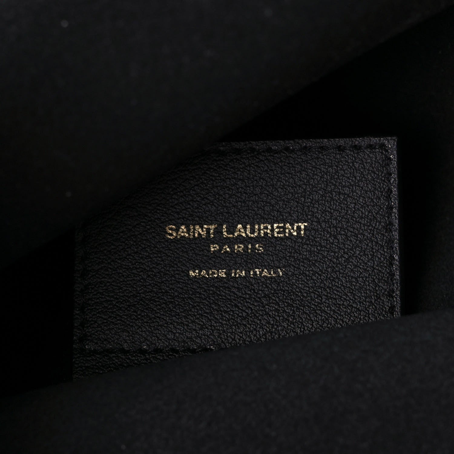 Saint Laurent Calfskin Toy Shopping Tote Black 8 of 10