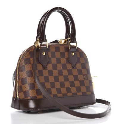 Louis Vuitton Damier Ebene Alma BB 4 of 8