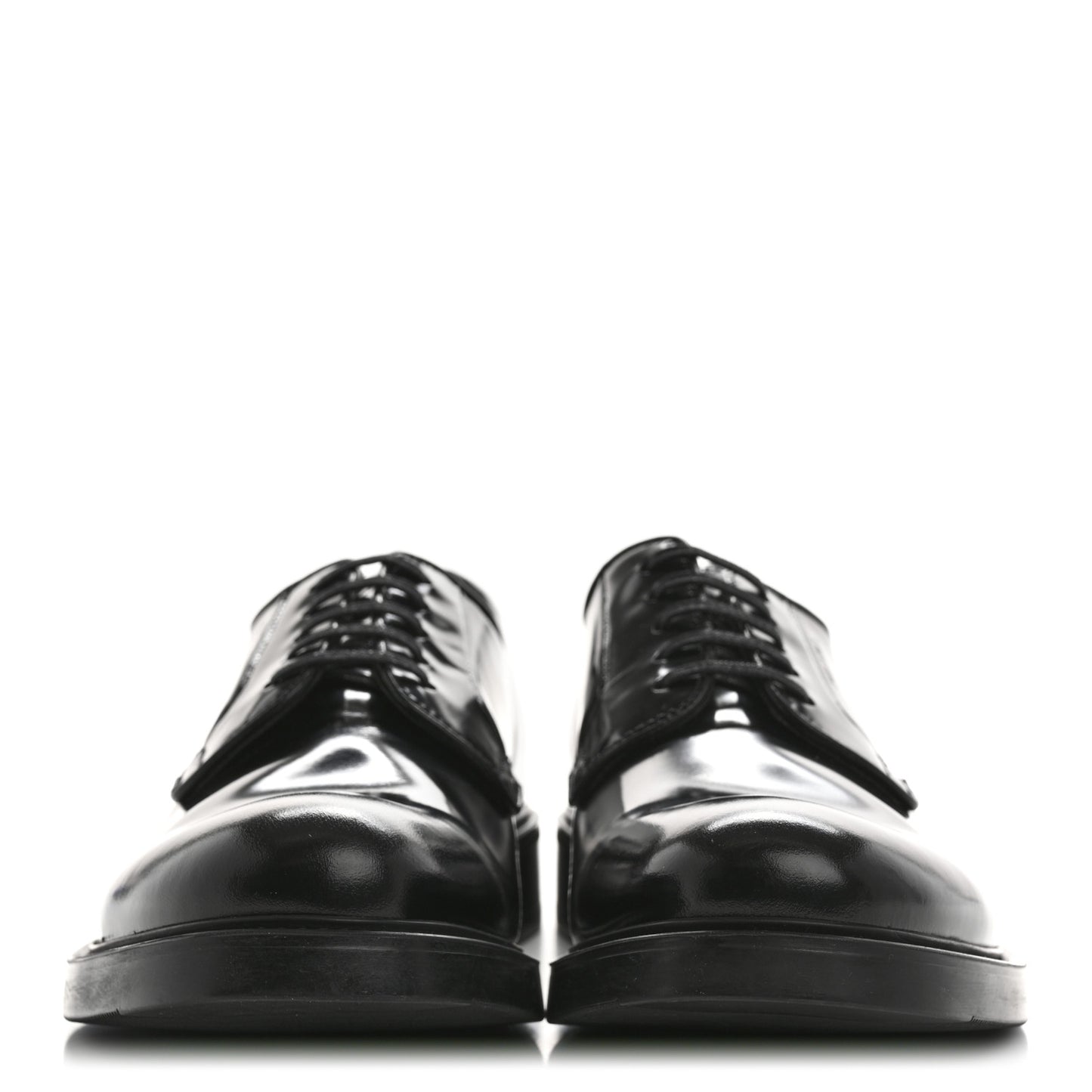 Spazzolato Lace Up 50mm Men's Loafers 8 Black