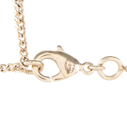 Chanel Crystal Baguette Moon CC Necklace Gold 3 of 3