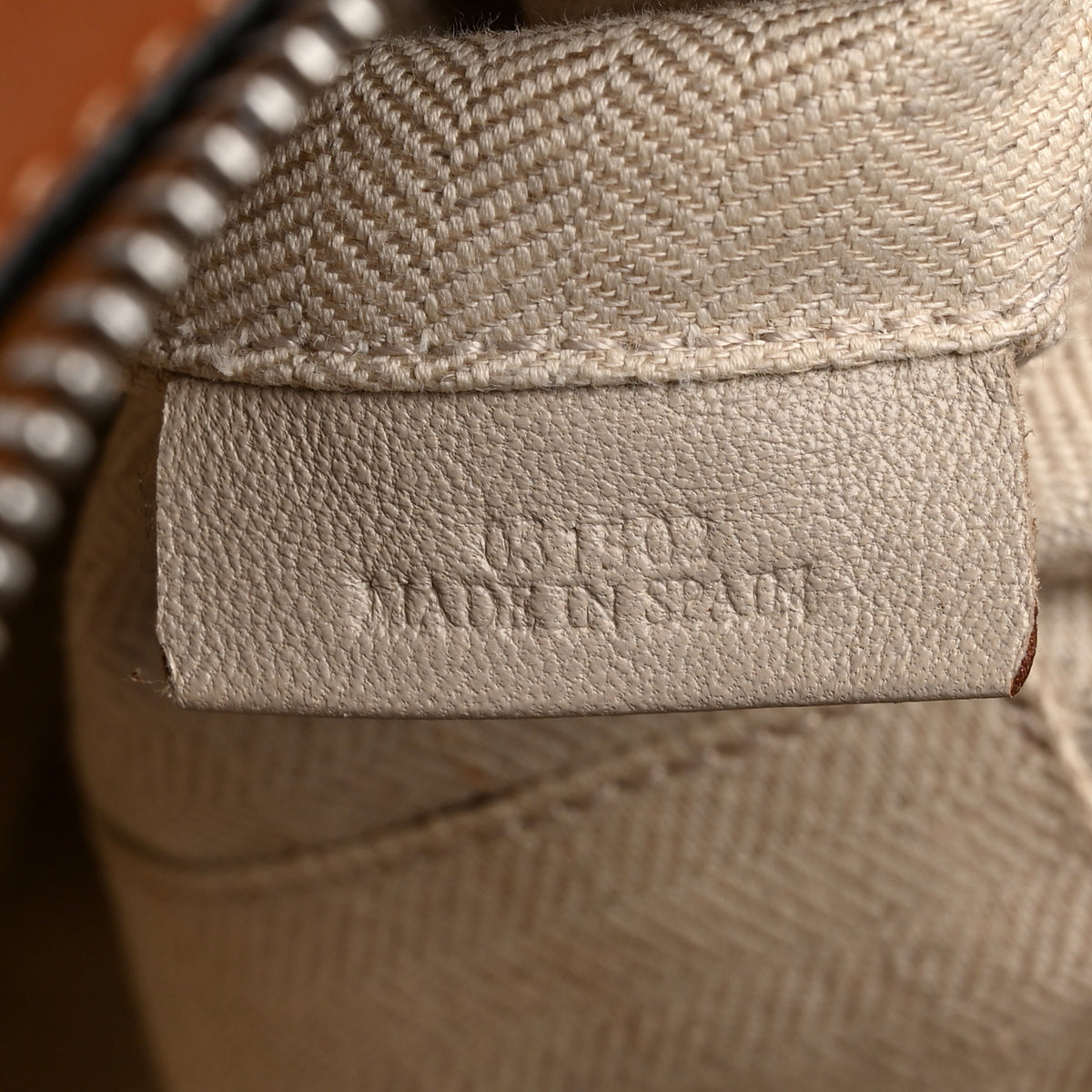 Calfskin Medium Puzzle Bag Tan