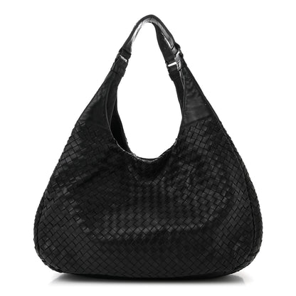 Bottega Veneta Nappa Intrecciato Medium Veneta Hobo Black 1 of 14