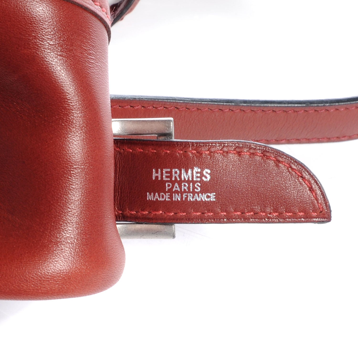 Hermes Swift Leather Massai PM Rouge H 6 of 8