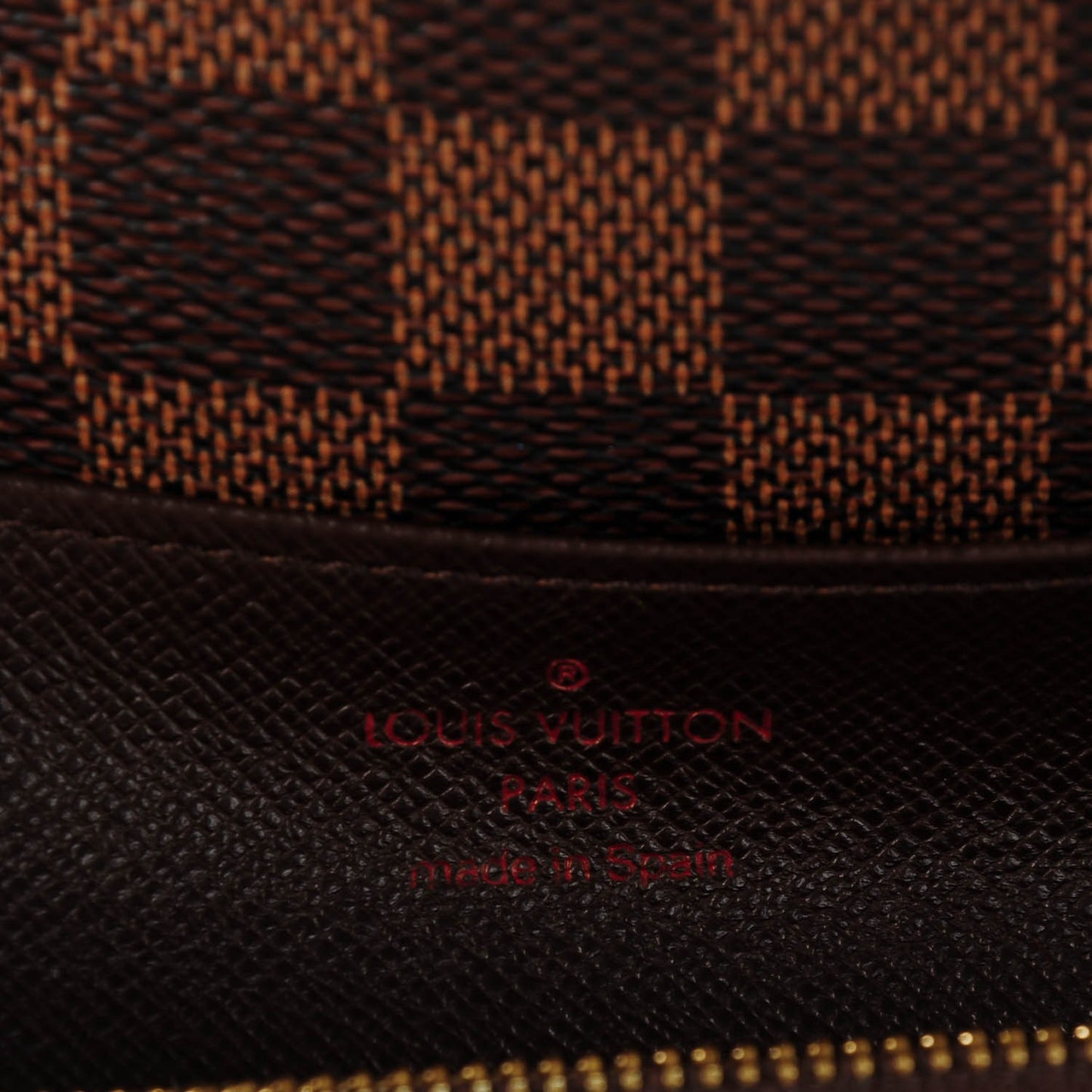 Damier Ebene Emilie Wallet