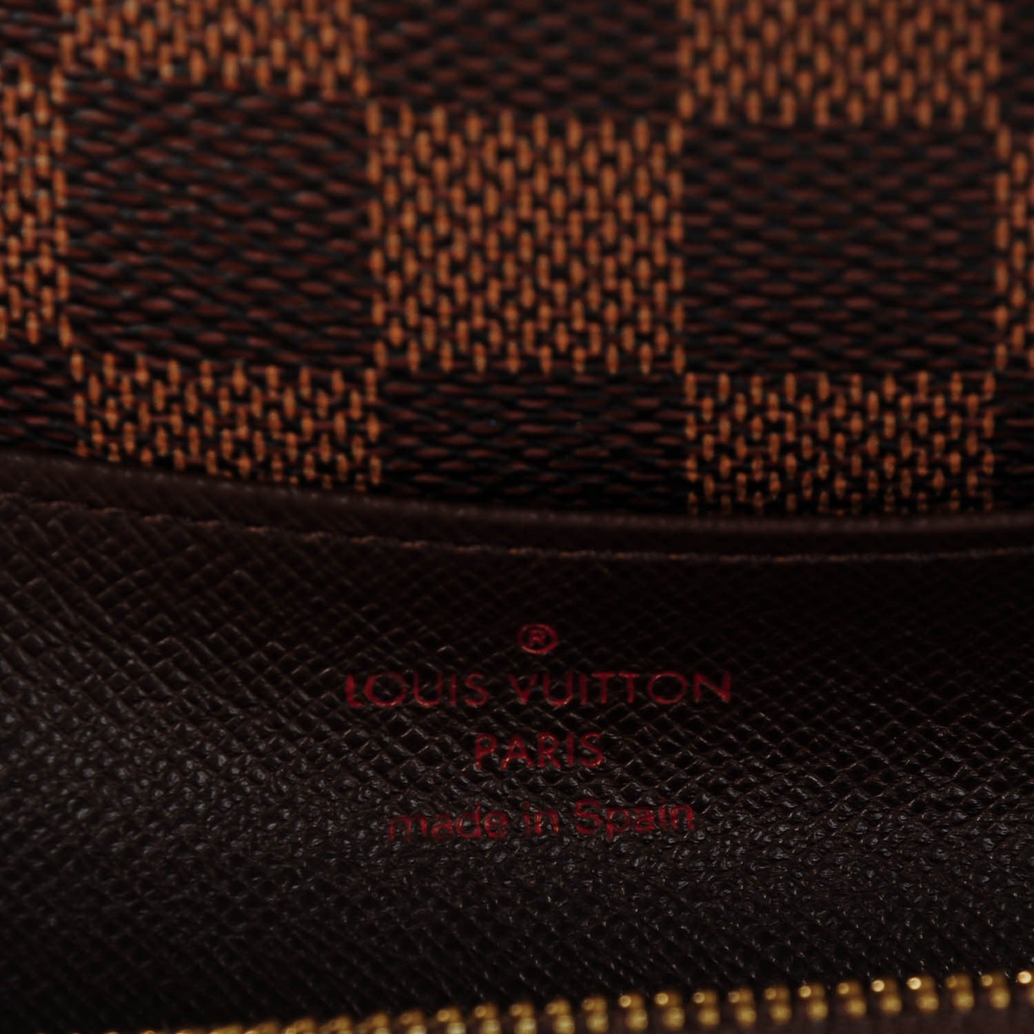 Louis Vuitton Damier Ebene Emilie Wallet 7 of 9