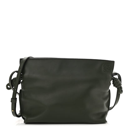 Loewe Calfskin Mini Flamenco Knot Bag Khaki 1 of 8