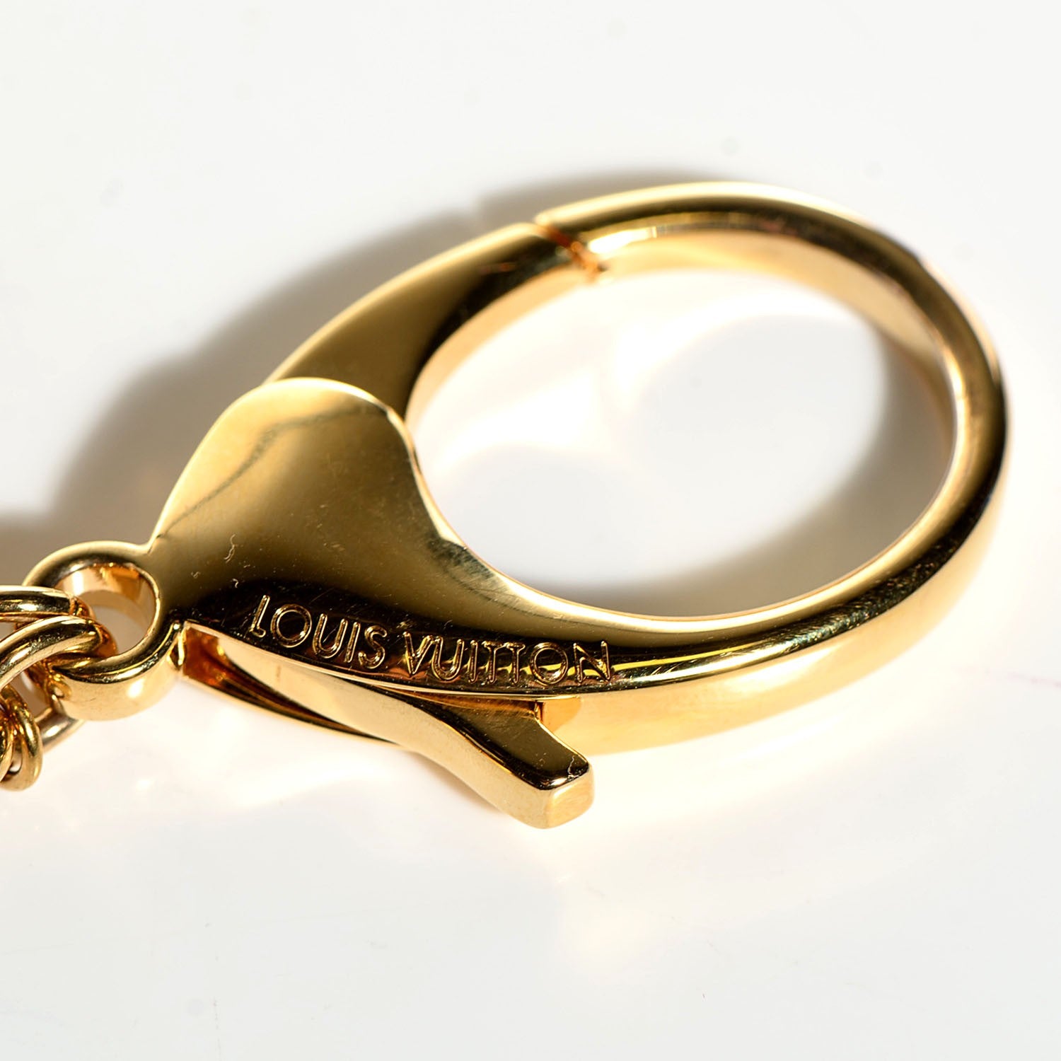 Louis Vuitton Fleur De Monogram Bag Charm Dore 3 of 6
