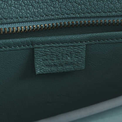 Celine Goatskin Nano Luggage Antarctic 6 of 12