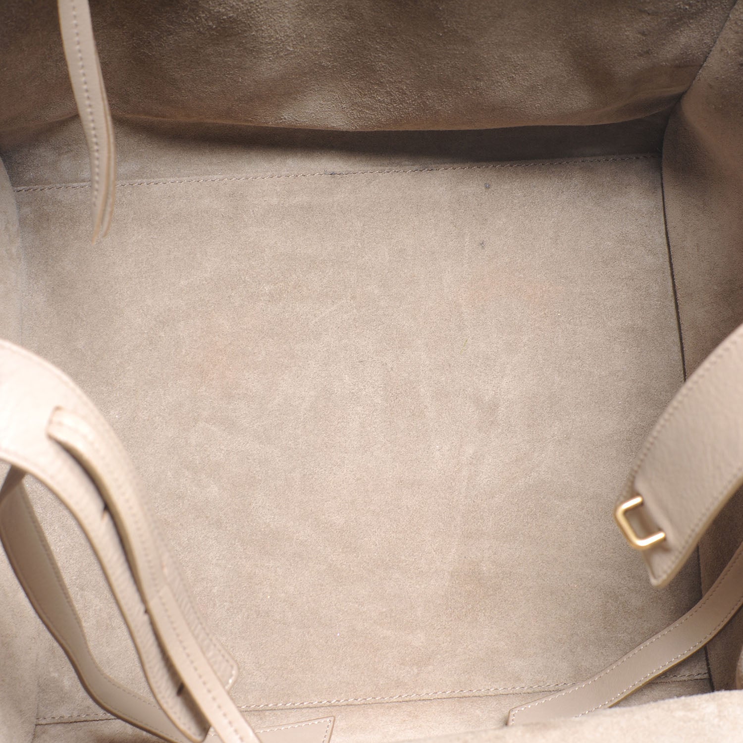 Celine Calfskin Small Phantom Luggage Beige 5 of 7