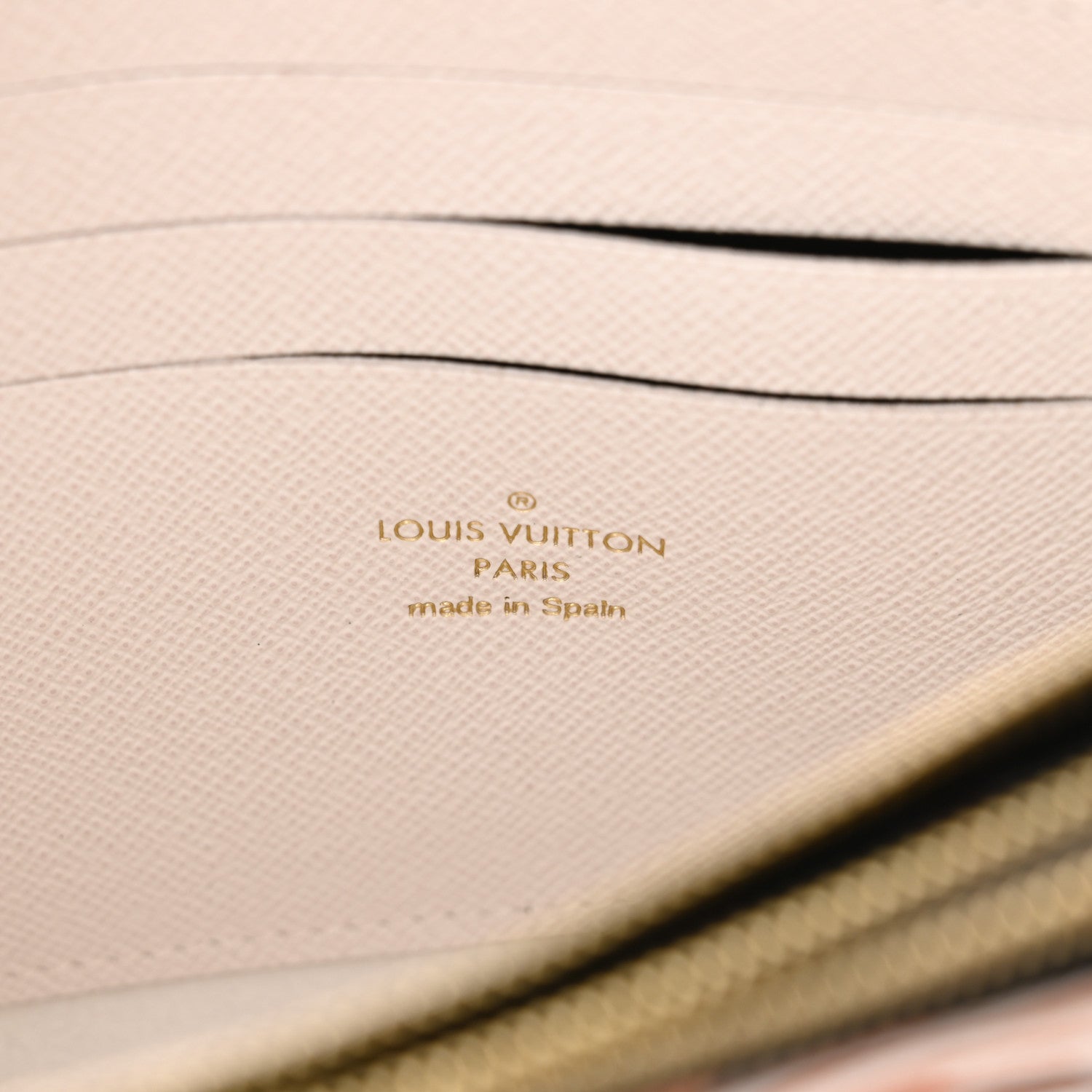 Louis Vuitton Monogram Giant Crafty Double Zip Pochette Creme Caramel 7 of 11