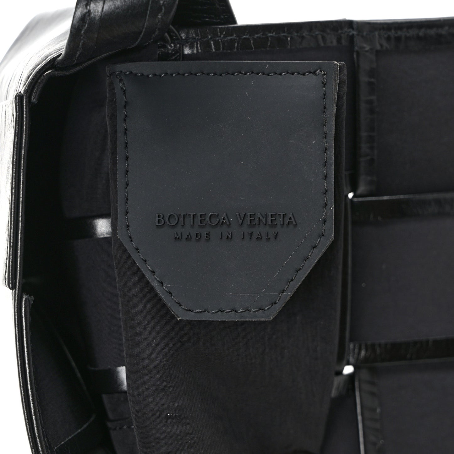 Paper Calfskin Maxi Intreccio Extra Mini Cassette Crossbody Bag Black