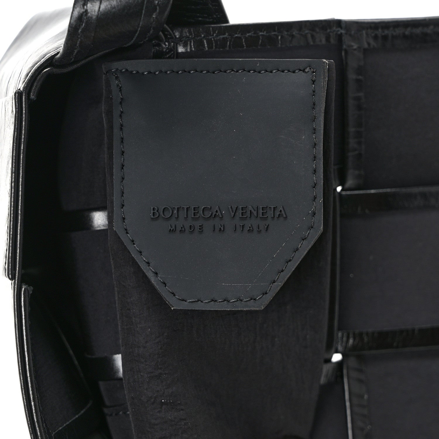 Bottega Veneta Paper Calfskin Maxi Intreccio Extra Mini Cassette Crossbody Bag Black 5 of 8