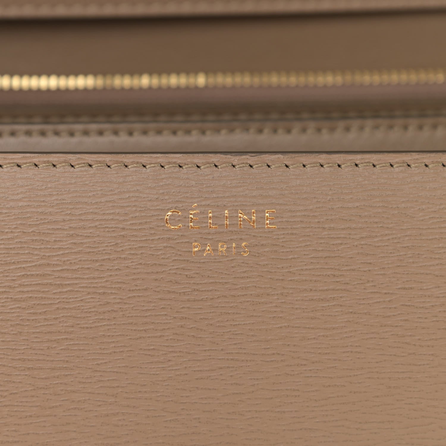 Celine Liege Calfskin Medium Classic Box Flap Bag Taupe 6 of 11