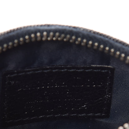 Christian Dior Monogram Flight East West Coin Purse Navy 6 of 6