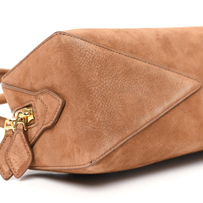 Alaia Nubuck Medium Le Teckel Bag Brown 9 of 10