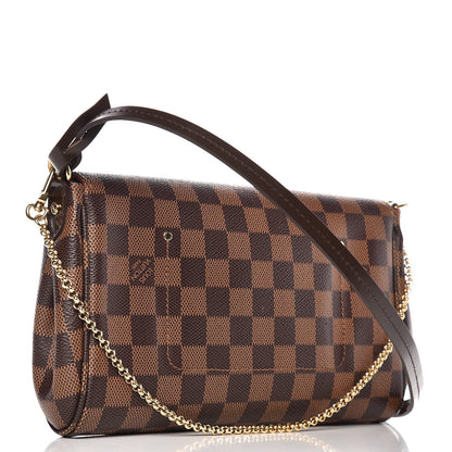 Louis Vuitton Damier Ebene Favorite MM 3 of 8