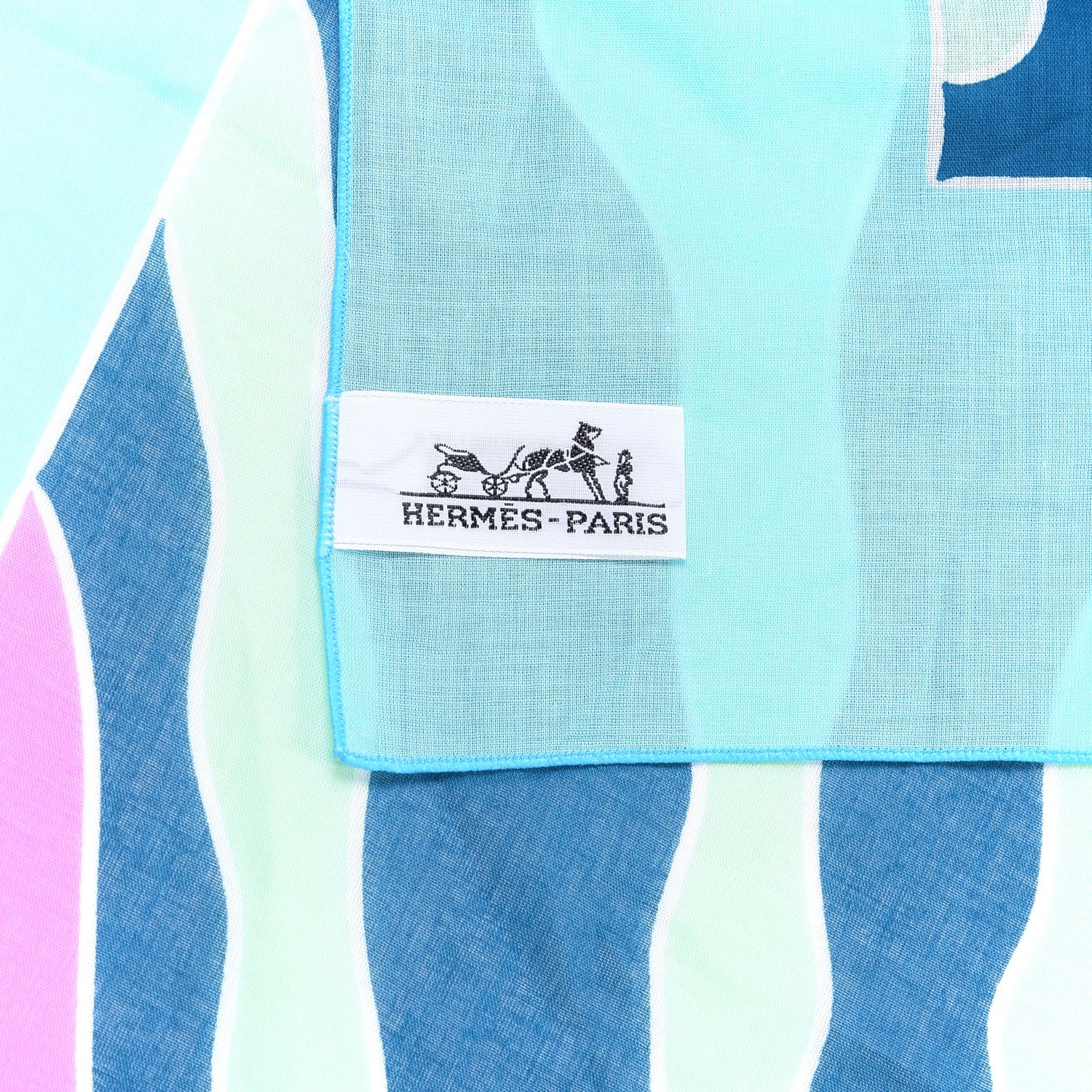 Hermes Printed Cotton Beach Pareo 3 of 3