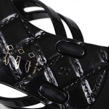 Chanel Jelly Camellia Thong Sandals 38 8 of 9
