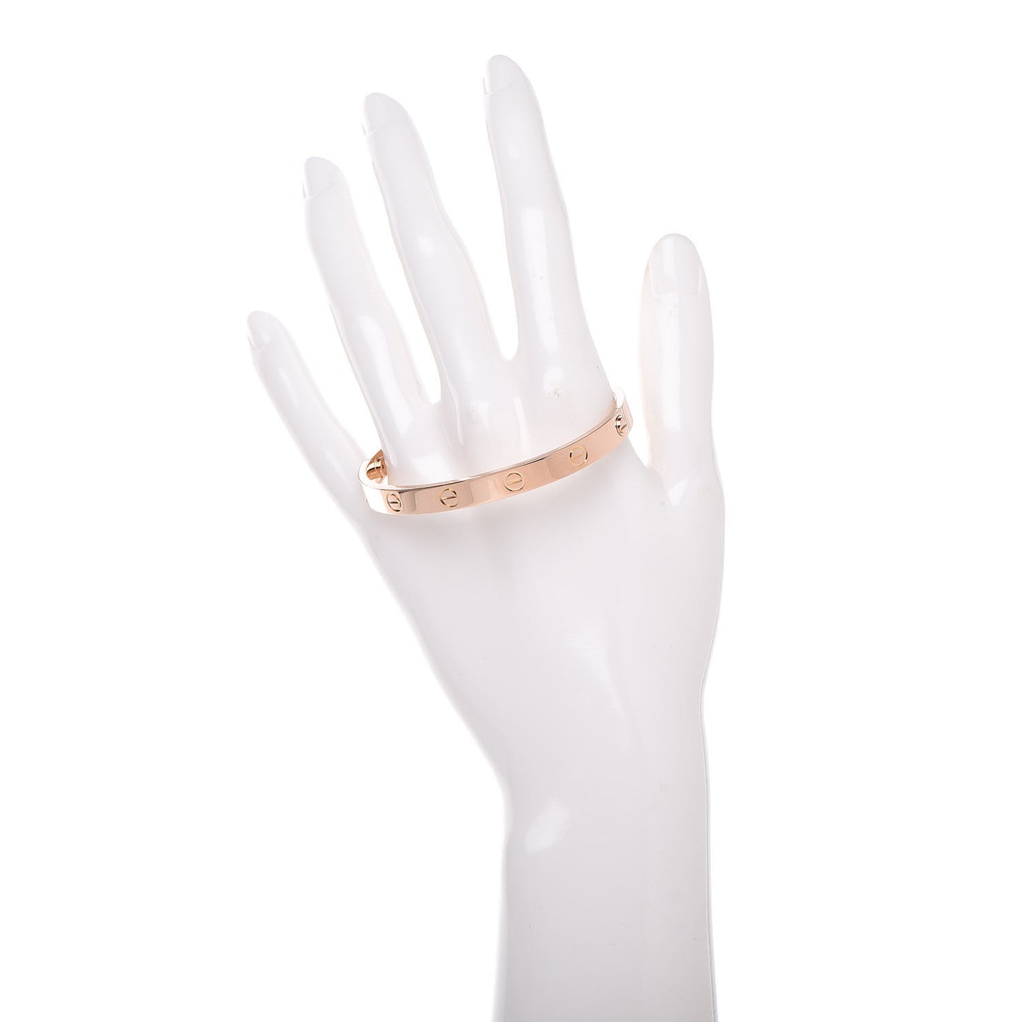 18K Pink Gold LOVE Bracelet 17