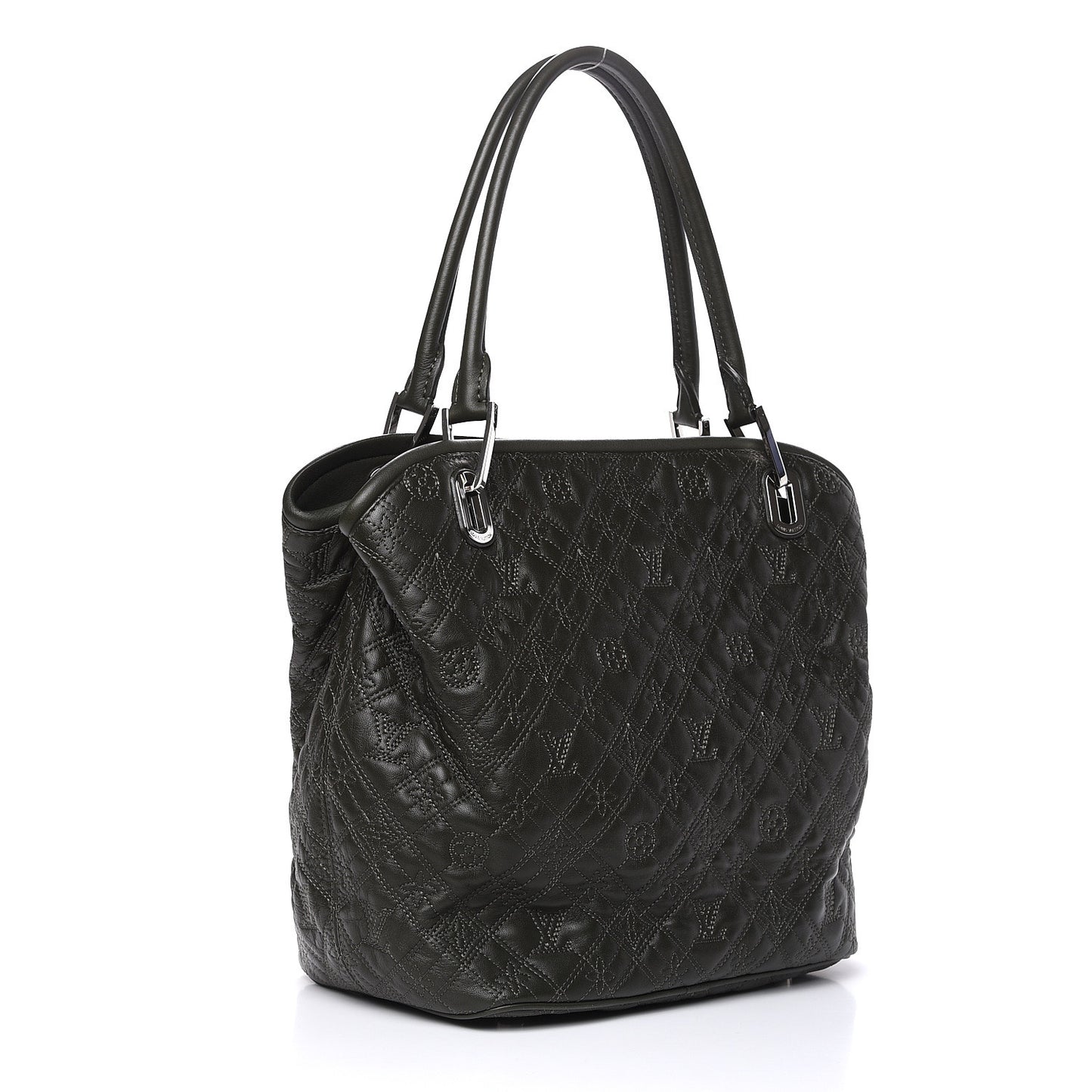 Monogram Lambskin Antheia Lilia PM Vert Bronze