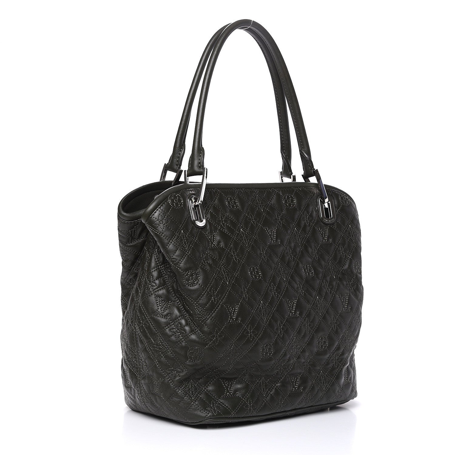 Louis Vuitton Monogram Lambskin Antheia Lilia PM Vert Bronze 3 of 11