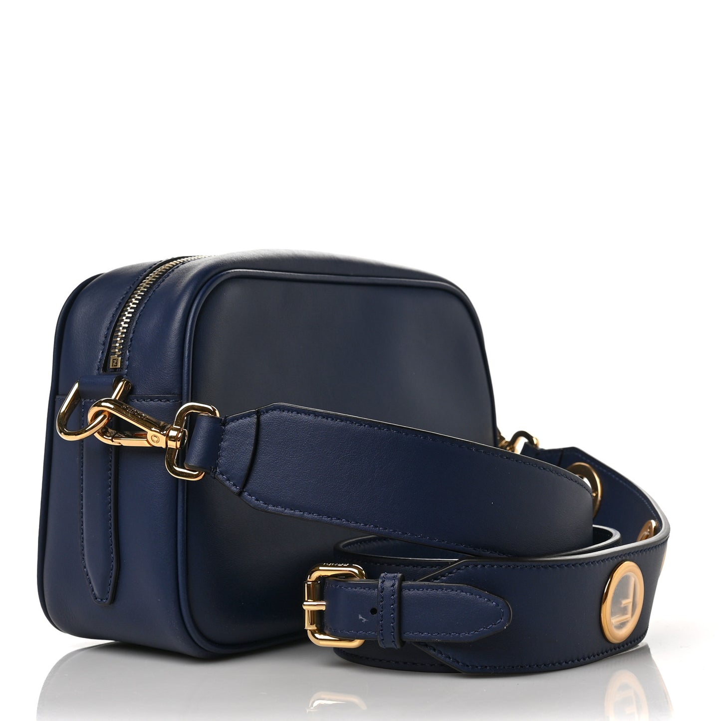Vitello Century F is Fendi Camera Case Blueberry