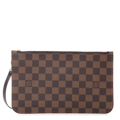 Louis Vuitton Damier Ebene Neverfull MM GM Pochette 1 of 7