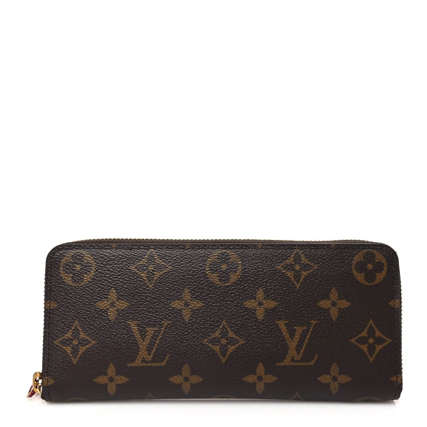 Monogram Clemence Wallet Fuchsia