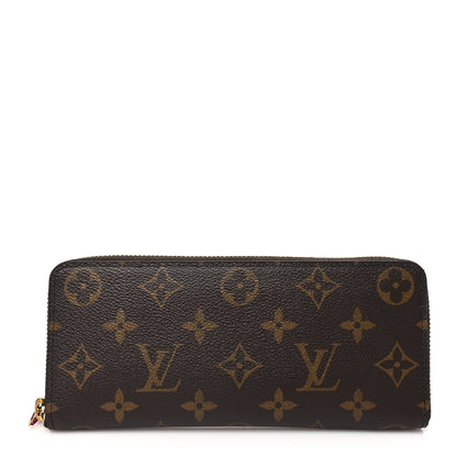 Louis Vuitton Monogram Clemence Wallet Fuchsia 1 of 9