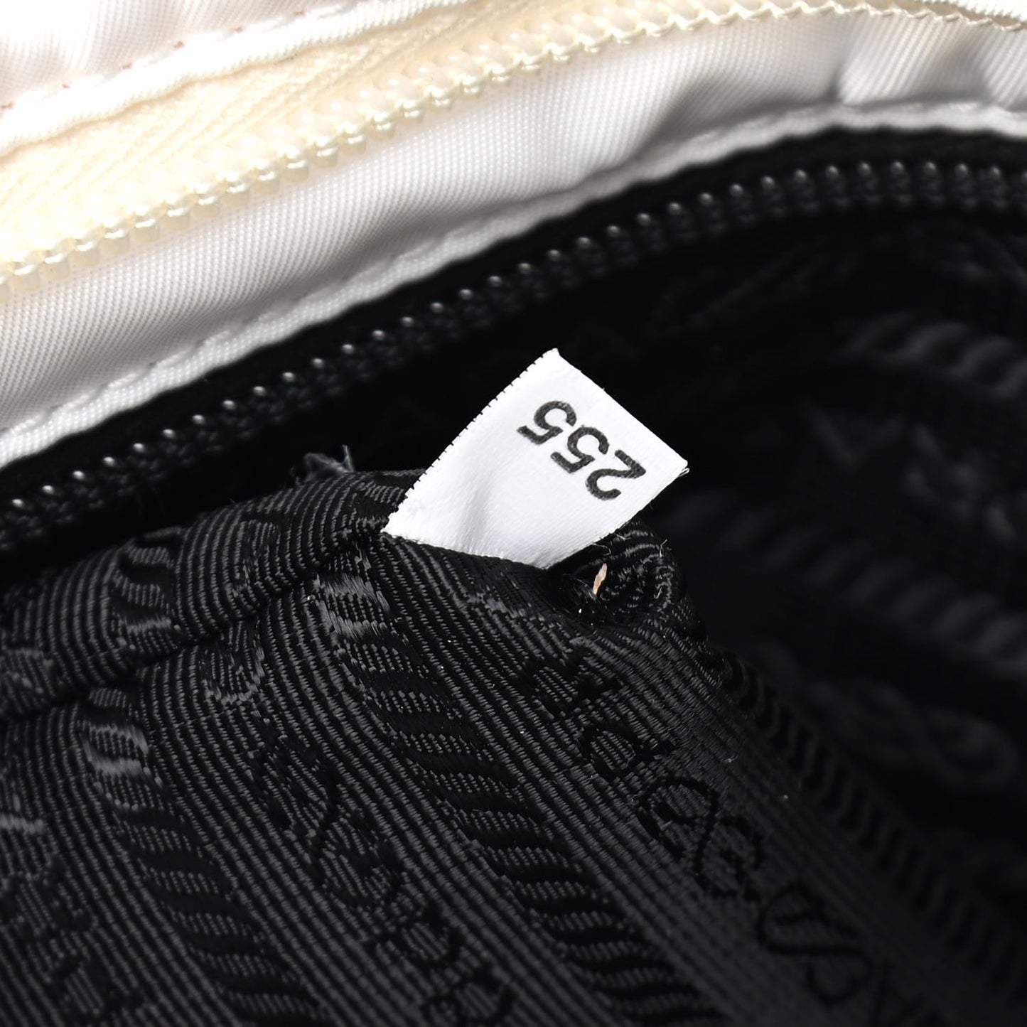 Tessuto Nylon Pocket Tote Bianco